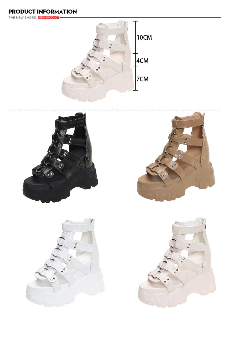Platform Ladies Sandals - Image 9