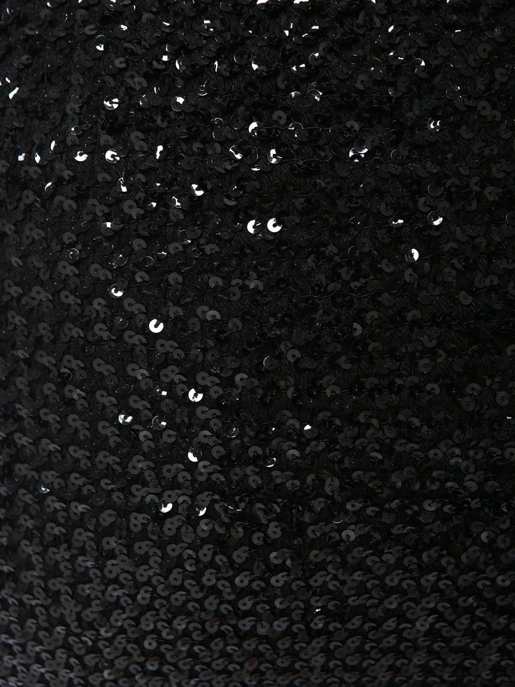 Plus Size Metallic Sequin Stretch Mini Skirt - Image 6