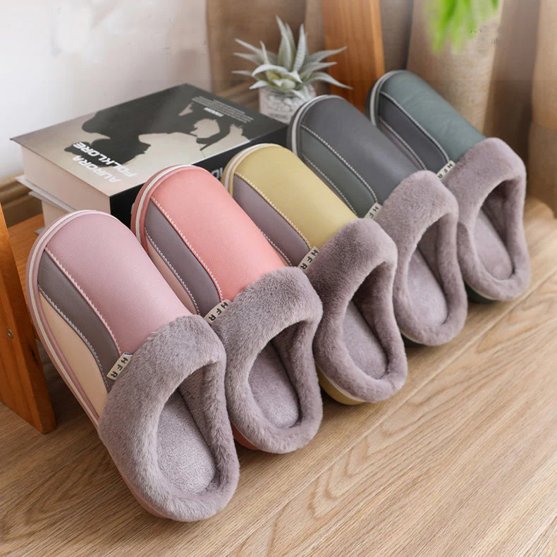 Plush Waterproof Slippers - Image 10