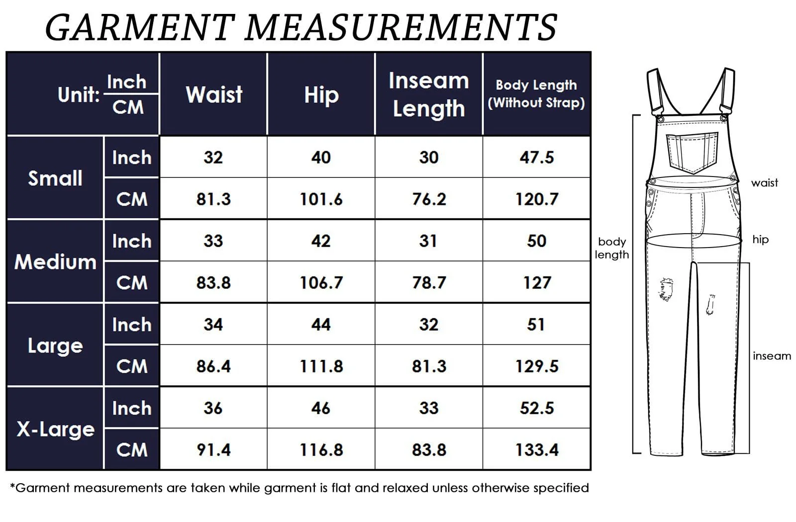 Pocket Denim Tapered Leg Overalls - Image 19