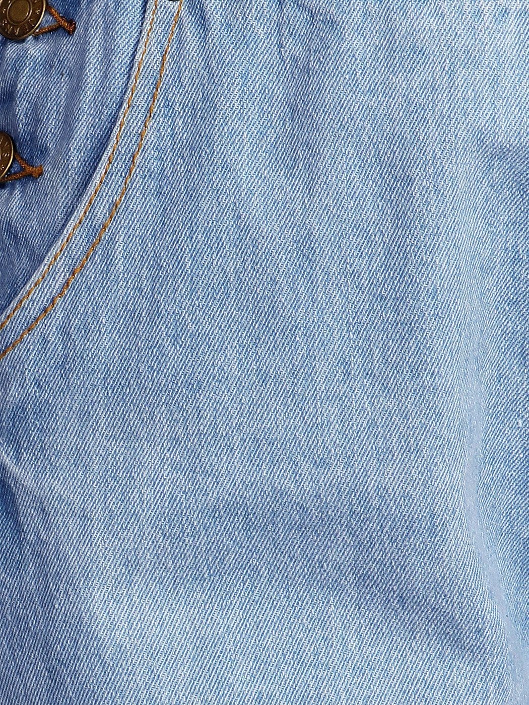 Pocket Denim Tapered Leg Overalls - Image 32