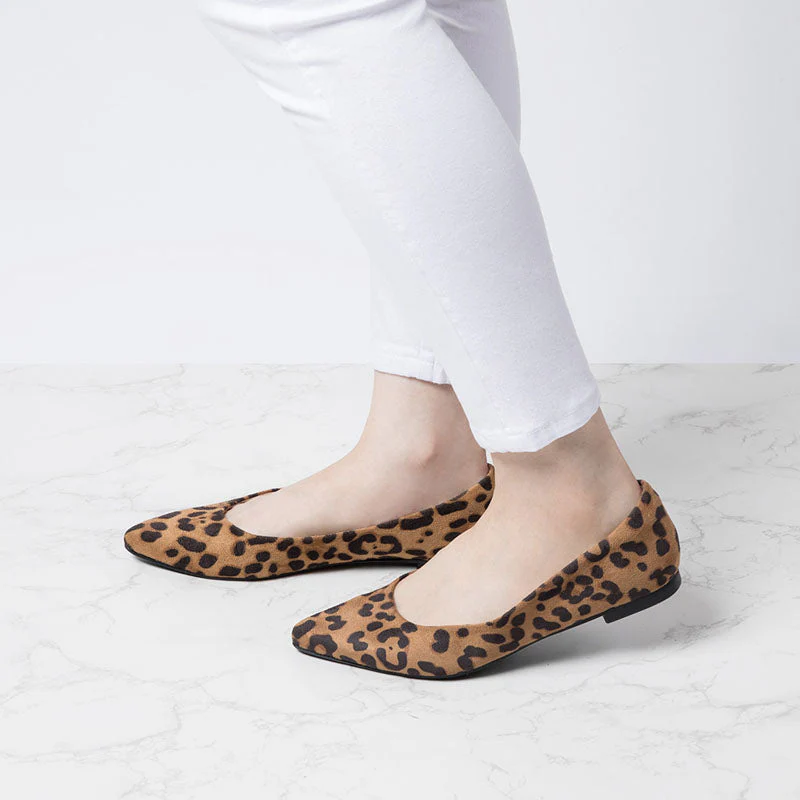 Pointed Toe Ballet Flats - Image 5