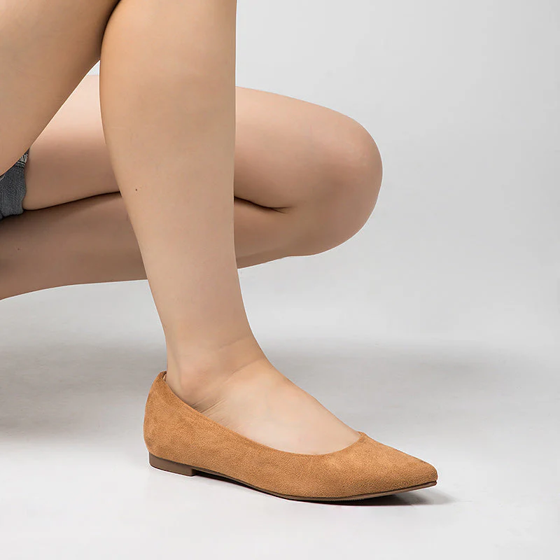 Pointed Toe Ballet Flats - Image 44