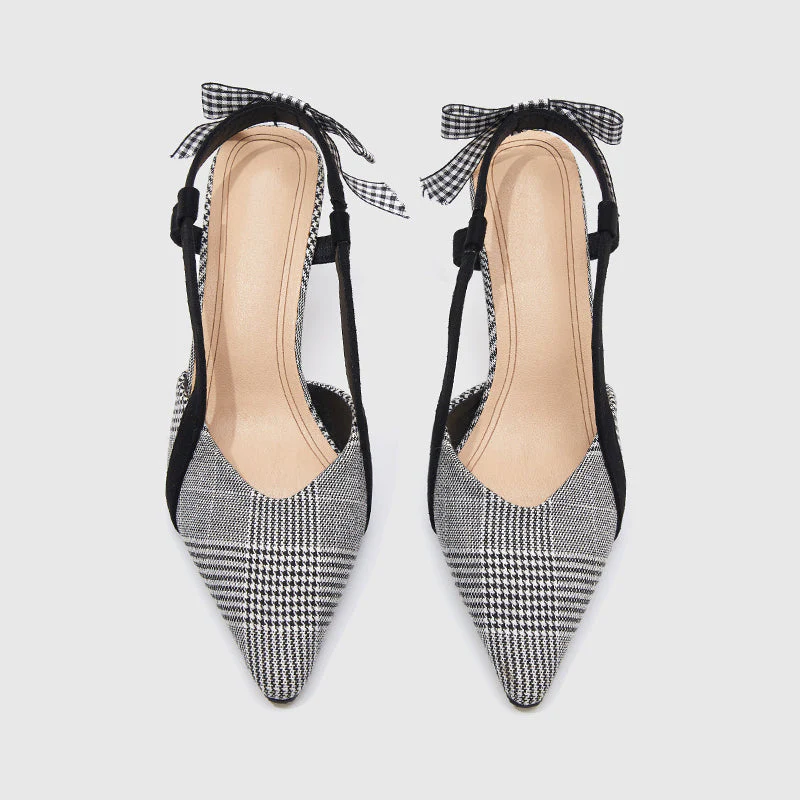 Pointed Toe Pumps Black - - Image 5