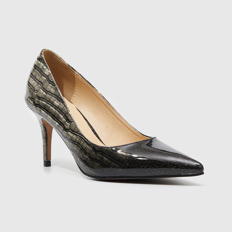 Pointy Toe Pumps Leopard - Image 11