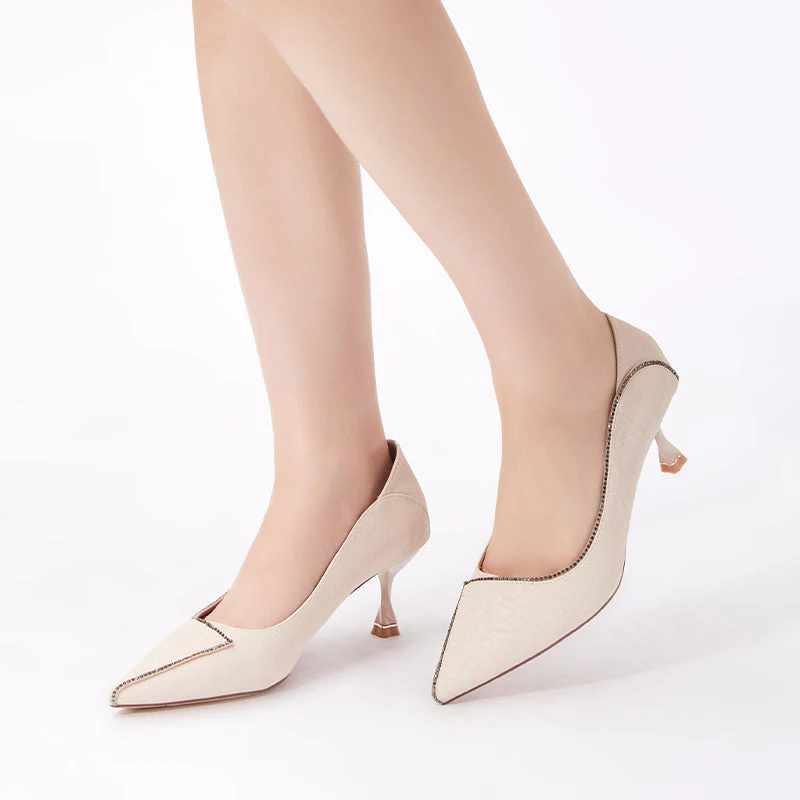 Pointed Stiletto  Pumps - Image 5