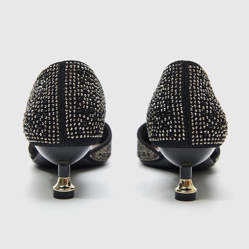 Kitten Heels Pumps For Party - Image 4