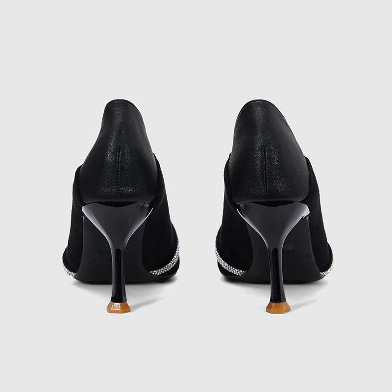 Pumps Pointy-toe High Heels Black - Image 5