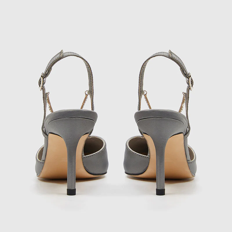 Pointy Toe thin Heeled Pumps - Image 4