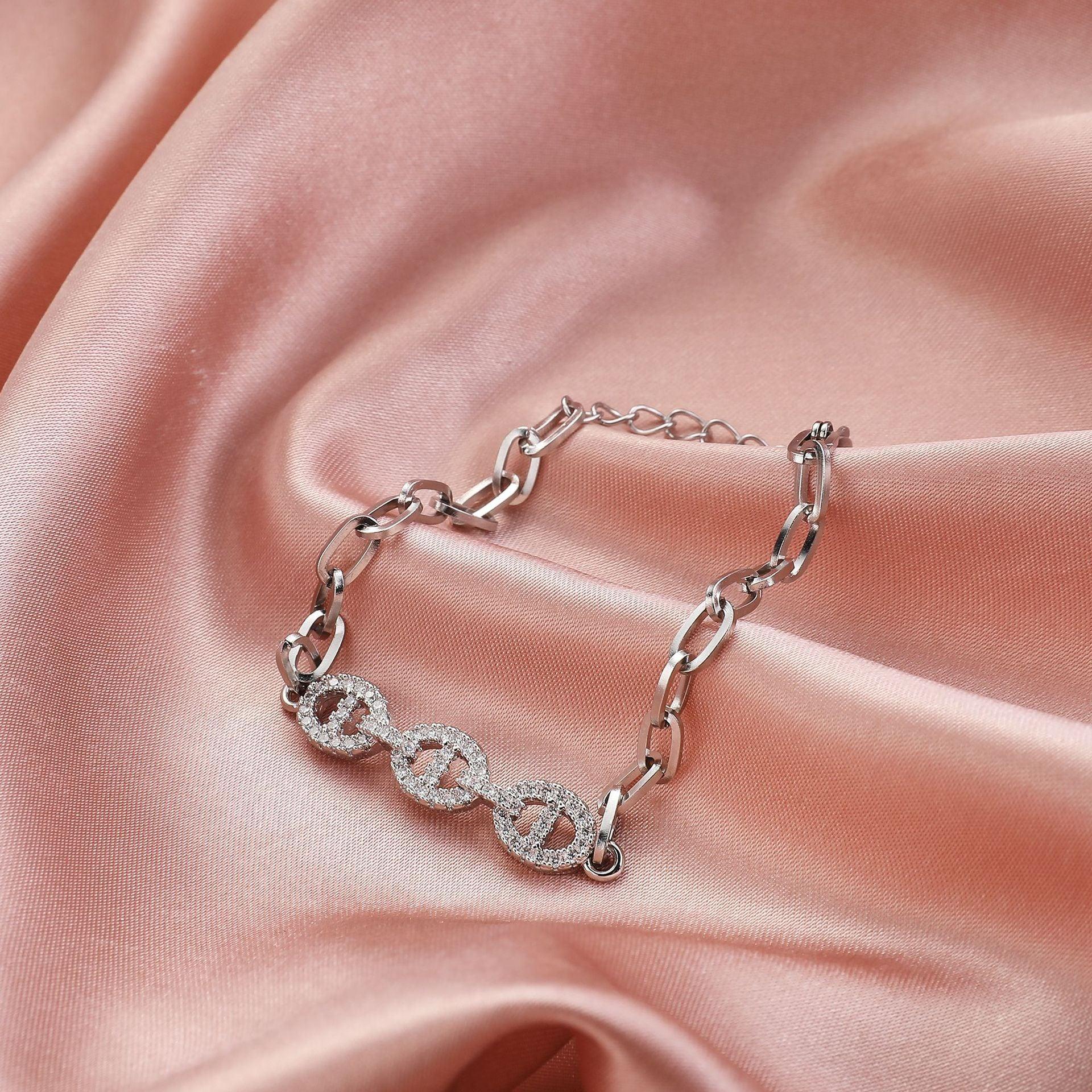 Quartz Watch Diamond Butterfly Zircon Bracelet - Image 9