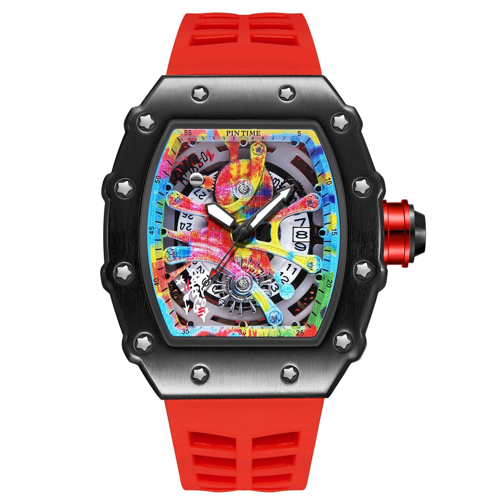Quartz Watch Tourbillon Skeleton Trend - Image 10