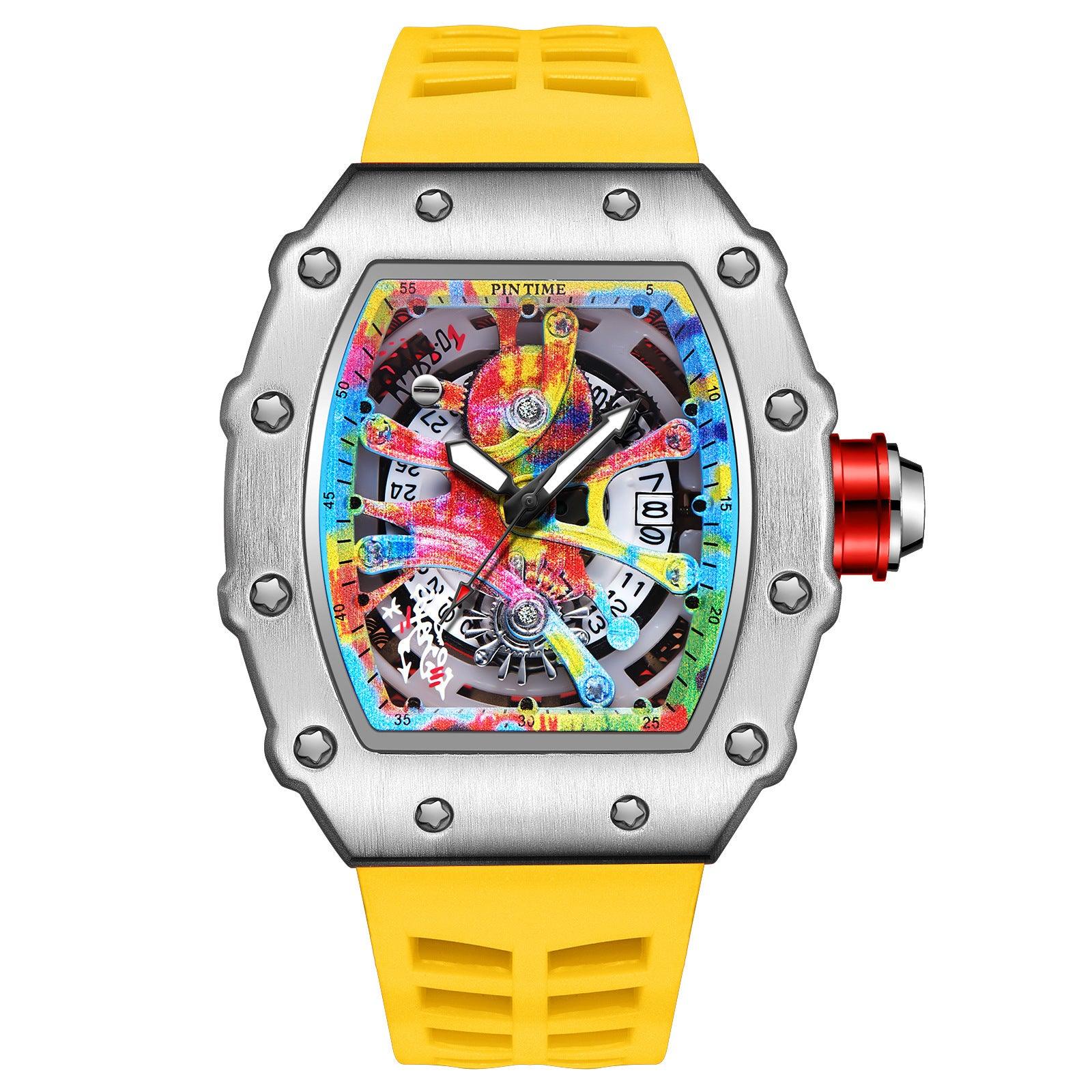 Quartz Watch Tourbillon Skeleton Trend - Image 2