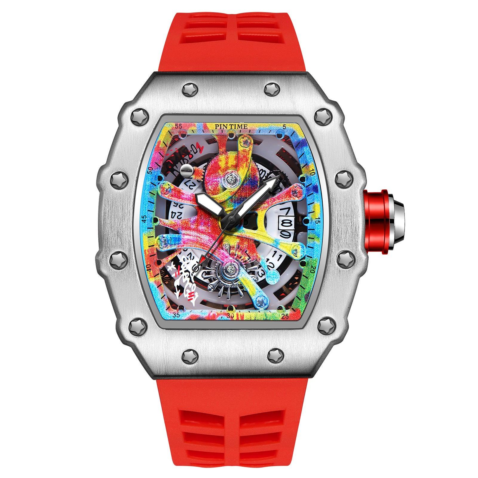Quartz Watch Tourbillon Skeleton Trend - Image 3