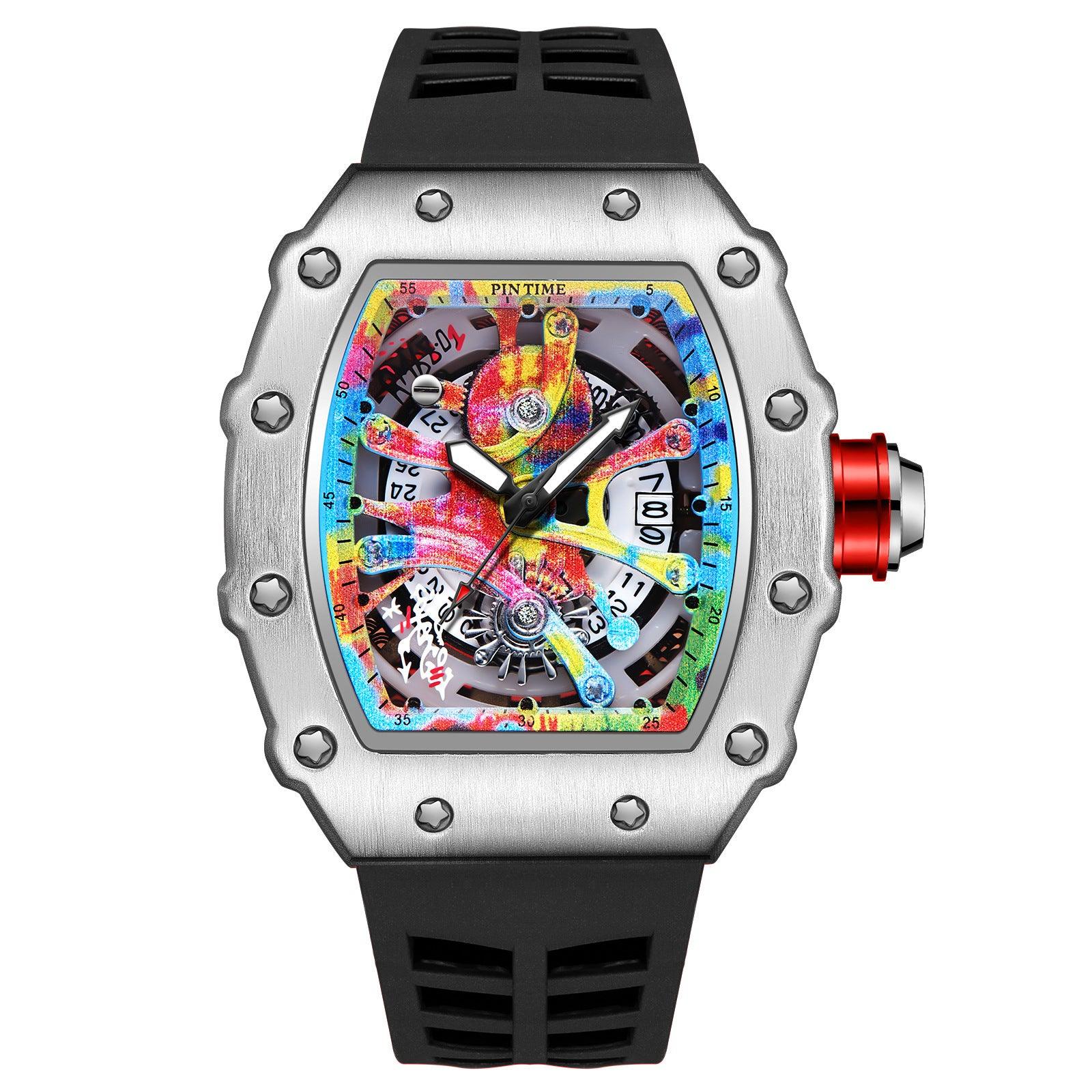 Quartz Watch Tourbillon Skeleton Trend - Image 4
