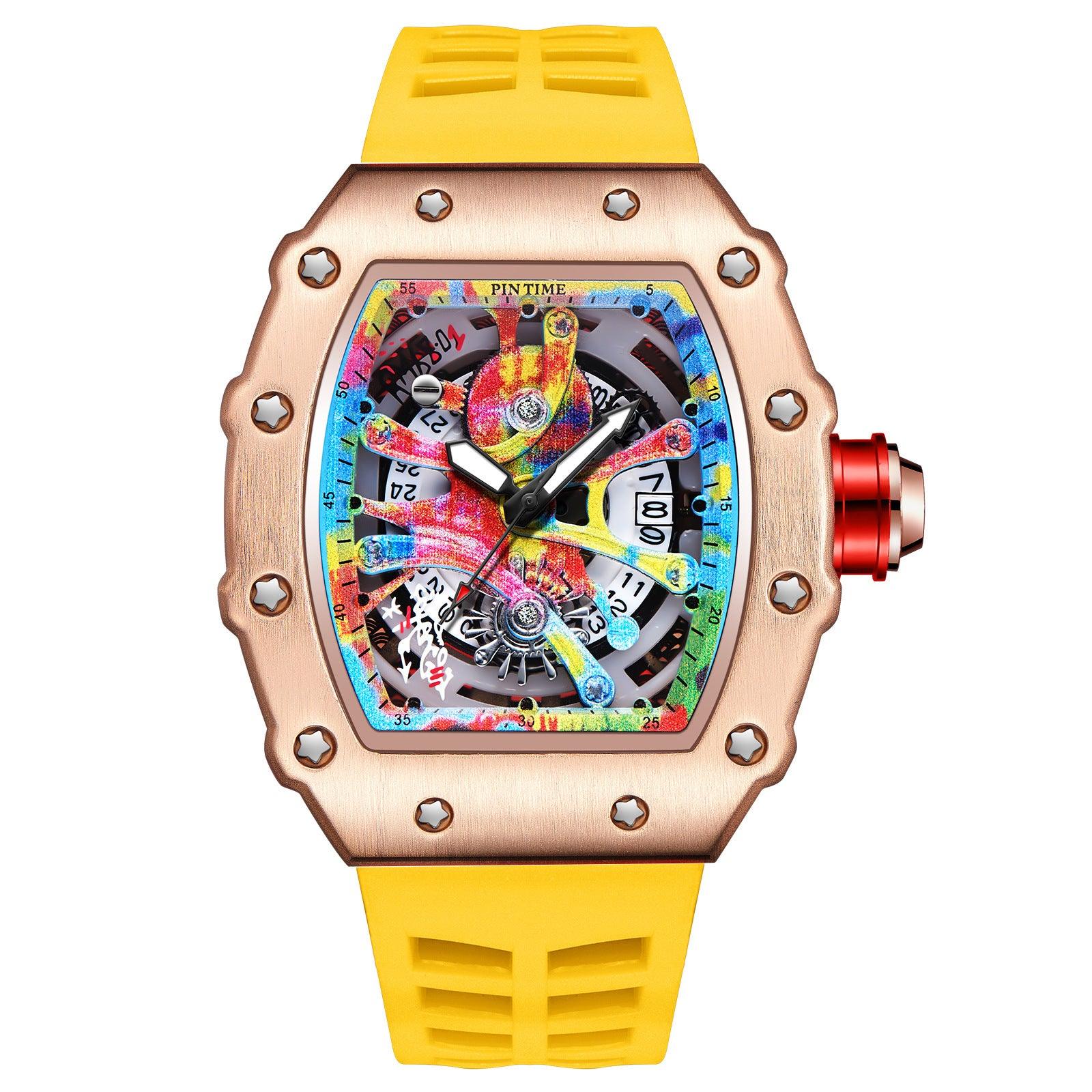 Quartz Watch Tourbillon Skeleton Trend - Image 7
