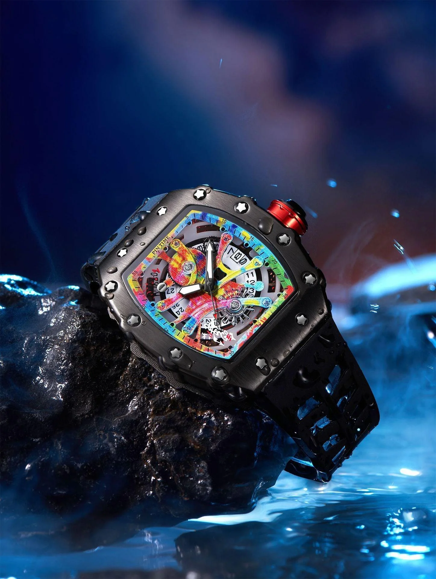 Quartz Watch Tourbillon Skeleton Trend - Image 8
