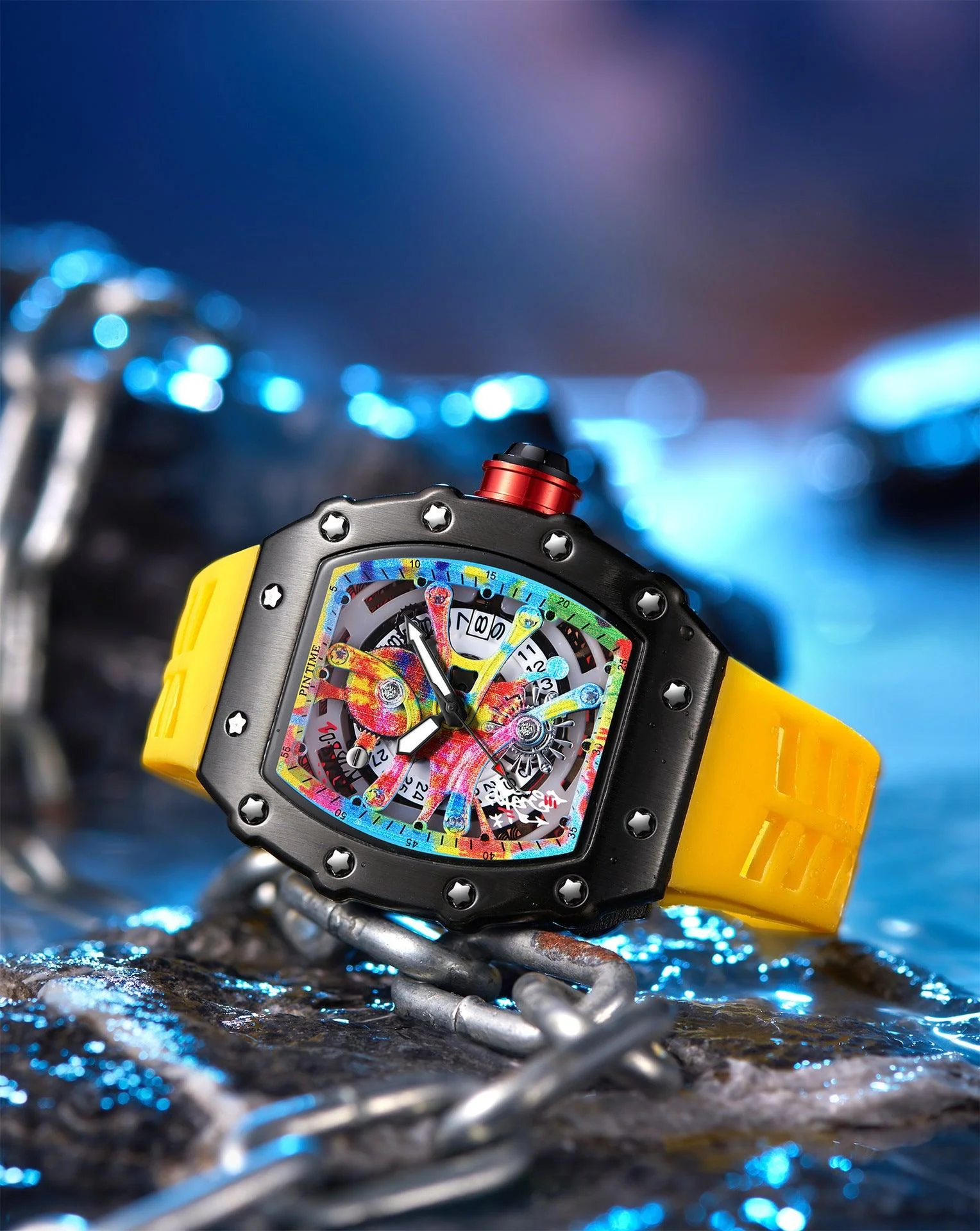 Quartz Watch Tourbillon Skeleton Trend - Image 9