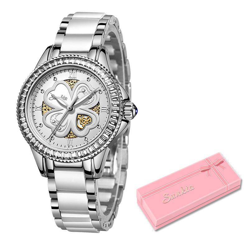 Quartz Watch Waterproof Women - Image 4