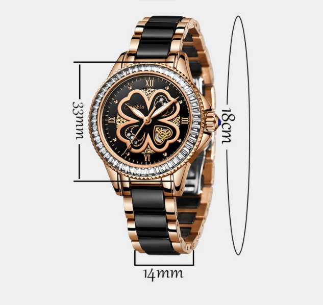Quartz Watch Waterproof Women - Image 5