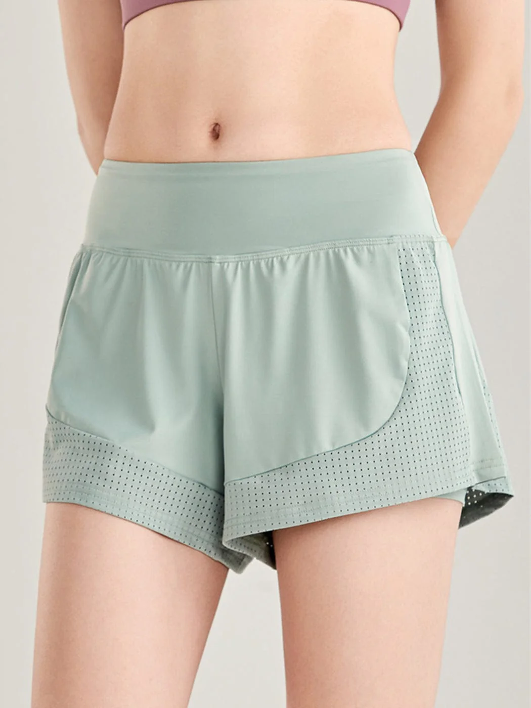 Quick Dry Loose Running Shorts 2-in-1 Gym - Image 16