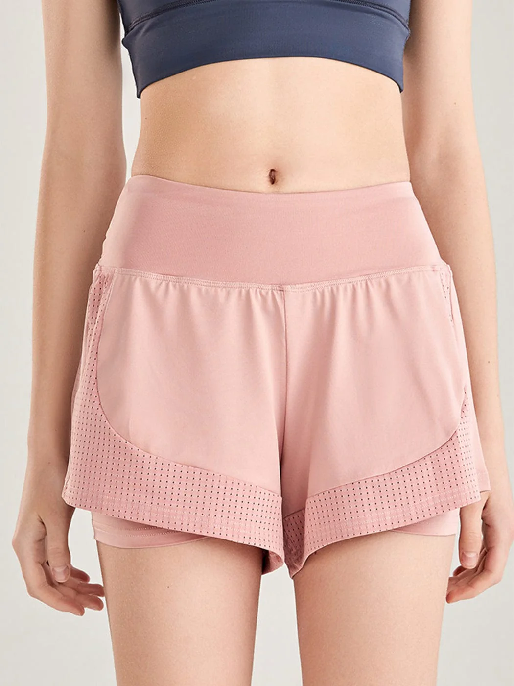 Quick Dry Loose Running Shorts 2-in-1 Gym - Image 23