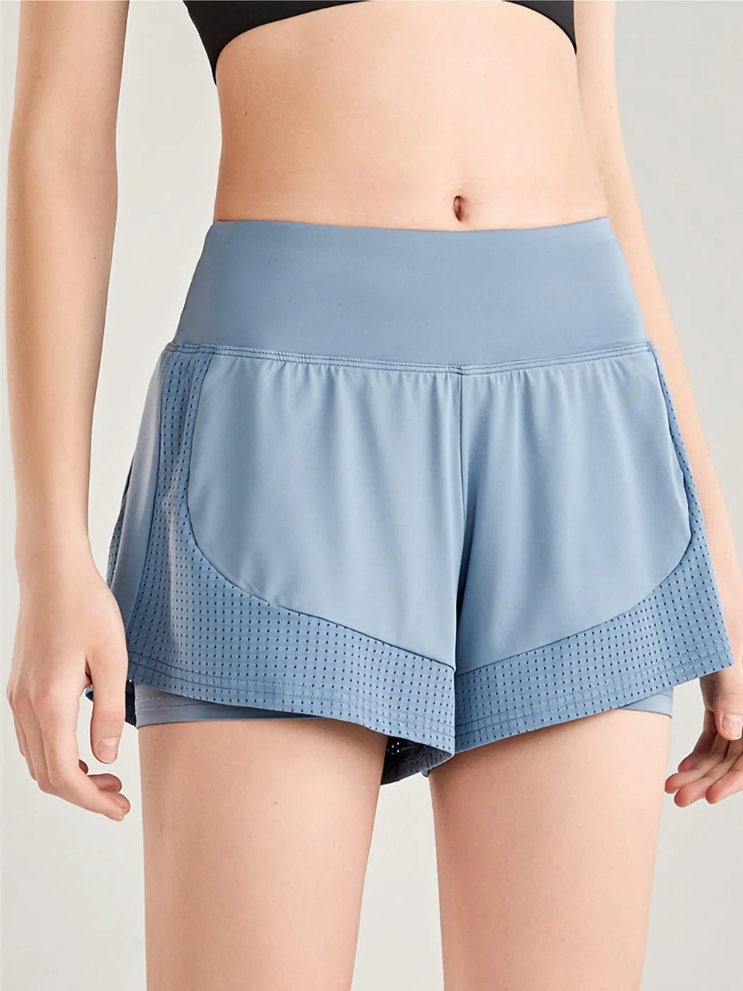 Quick Dry Loose Running Shorts 2-in-1 Gym - Image 31