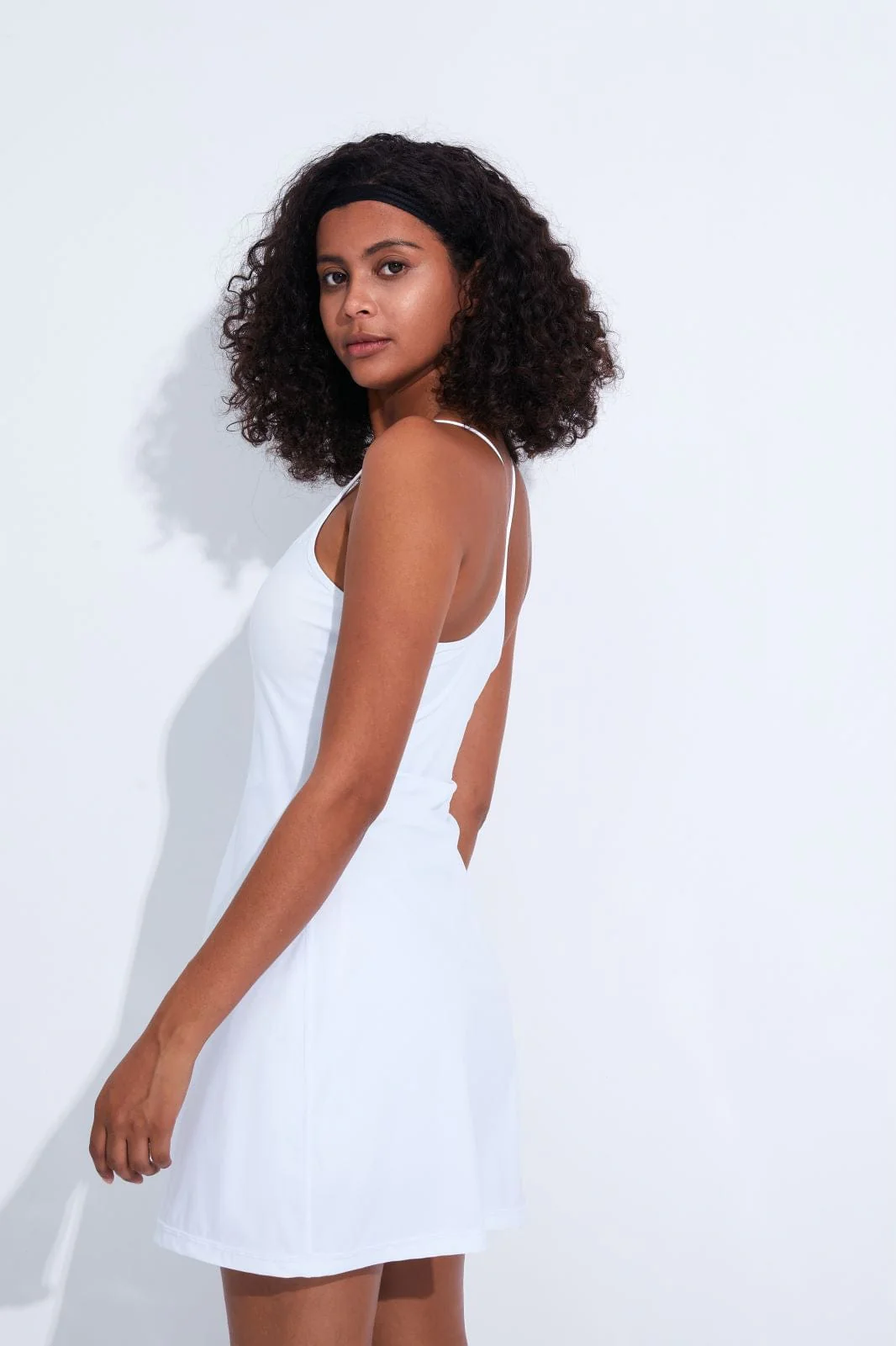 Racerback Mini Exercise Dress - Image 6