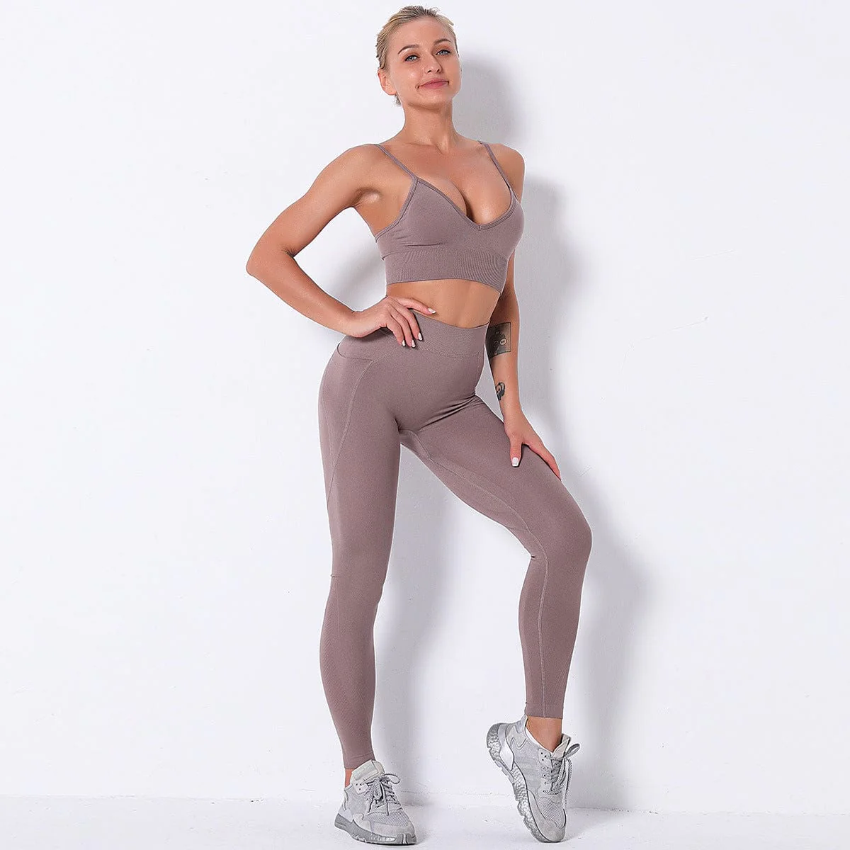 Racerback Strappy Two Piece Set - Image 18