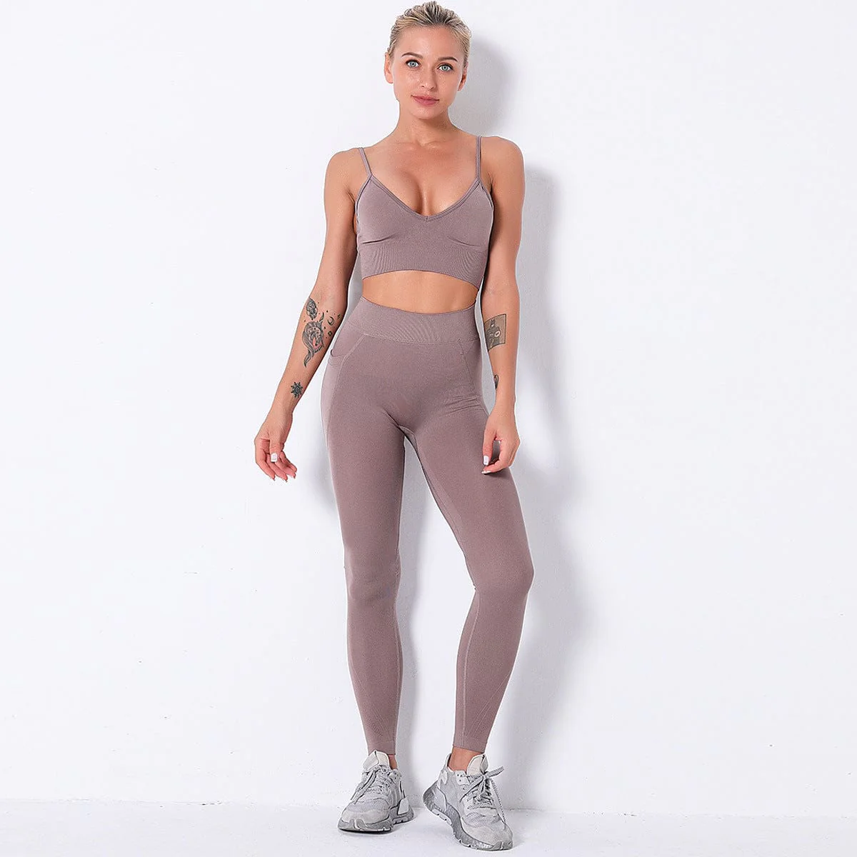 Racerback Strappy Two Piece Set - Image 19