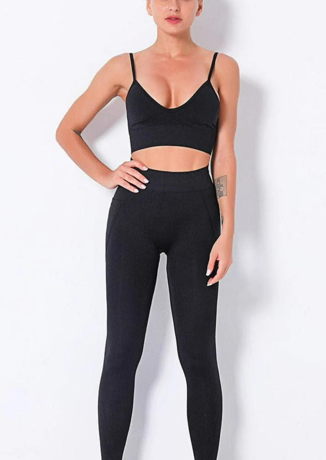 Racerback Strappy Two Piece Set - Image 2