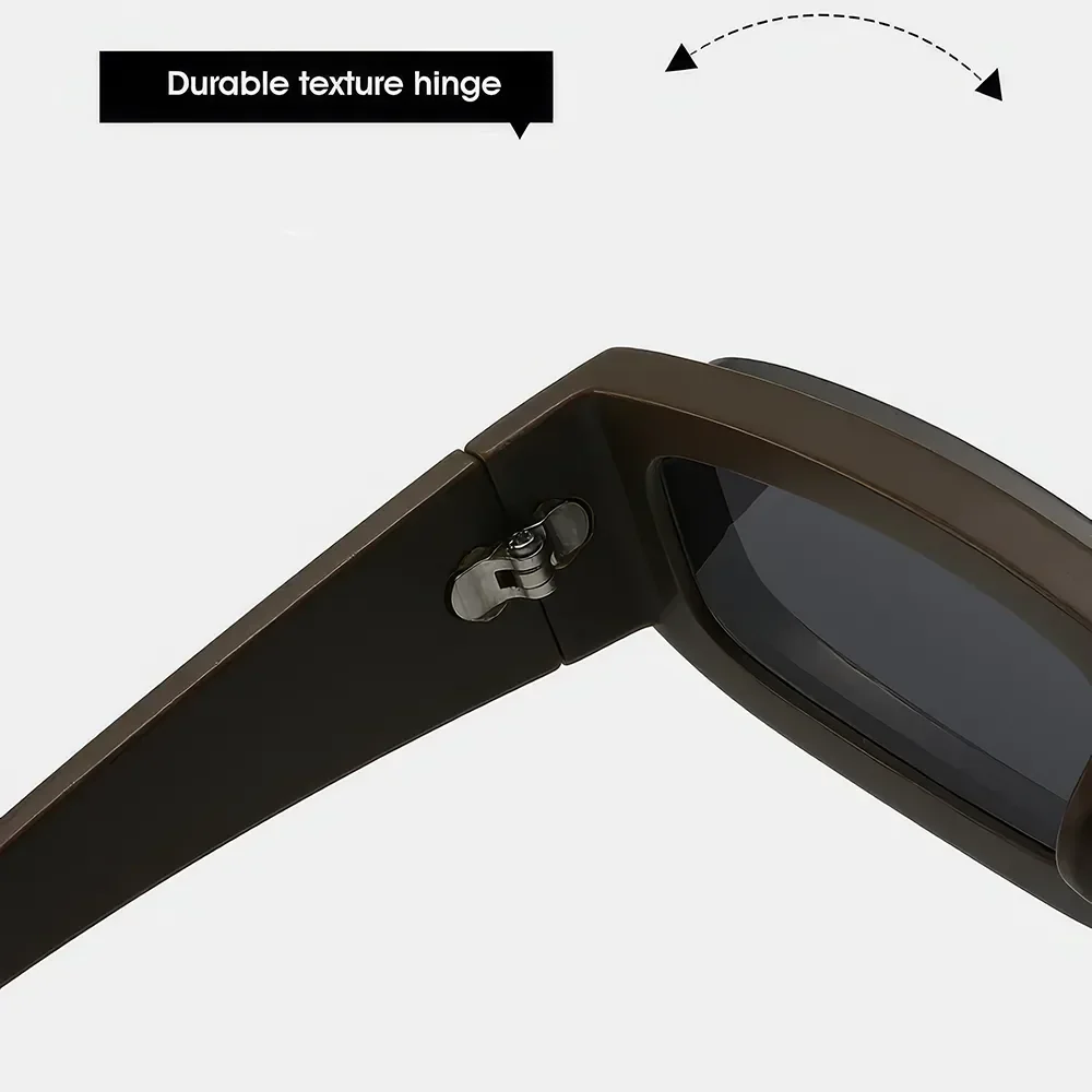 Rectangle Punk Sunglasses - Image 11