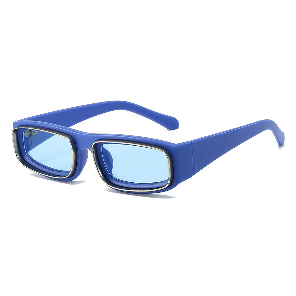 Rectangle Punk Sunglasses - Image 13