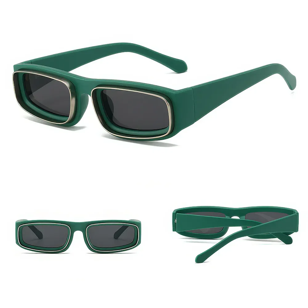 Rectangle Punk Sunglasses - Image 14