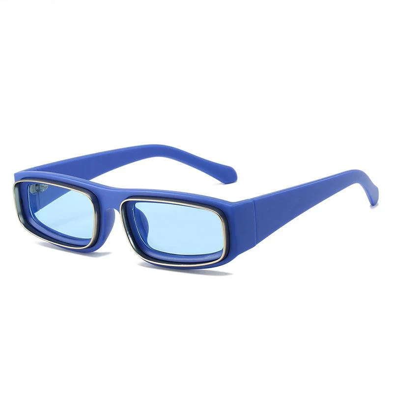 Rectangle Punk Sunglasses - Image 4