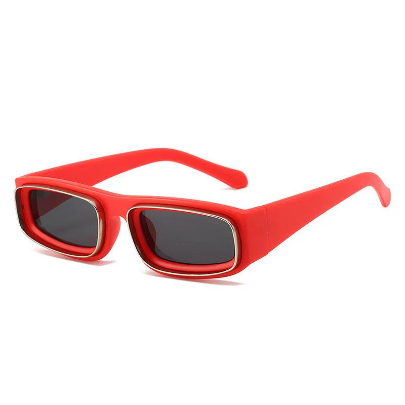 Rectangle Punk Sunglasses - Image 5