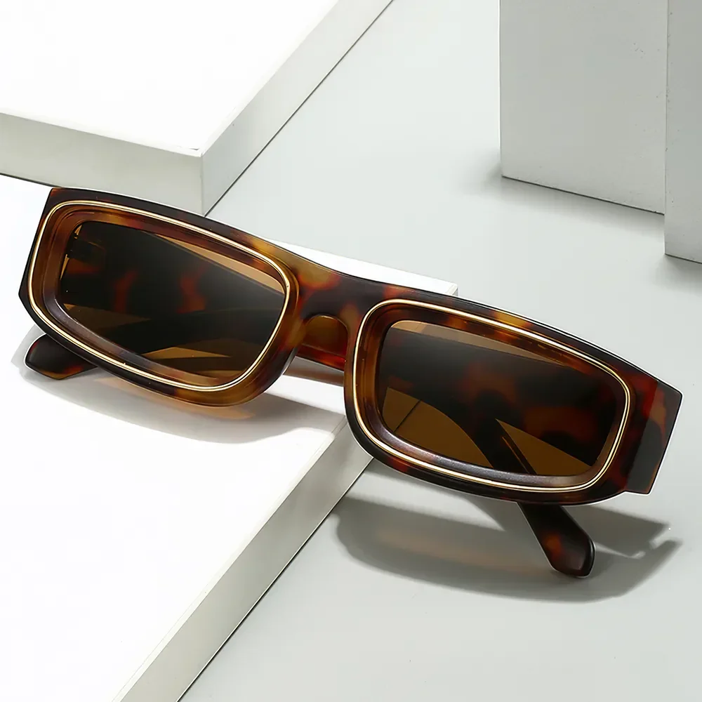 Rectangle Punk Sunglasses - Image 9