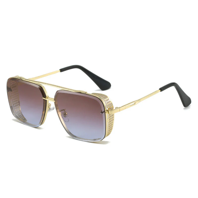 Rectangle Sunglasses with UV Protection - Image 3