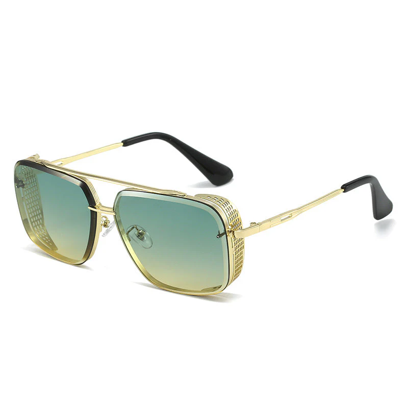 Rectangle Sunglasses with UV Protection - Image 4