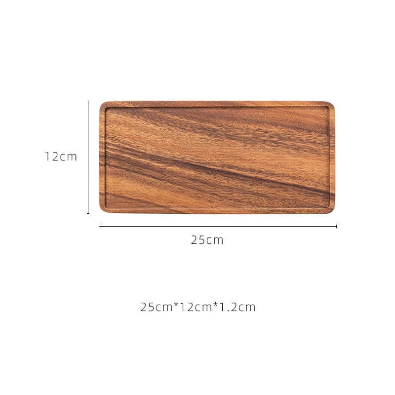 Rectangular Wooden Tray - Image 4