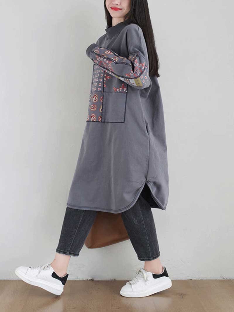 Remember Me Alway Turtleneck Pullover Sweater Midi Dress - Image 10
