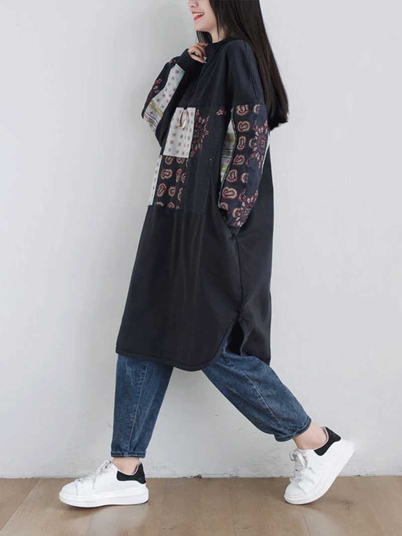 Remember Me Alway Turtleneck Pullover Sweater Midi Dress - Image 4