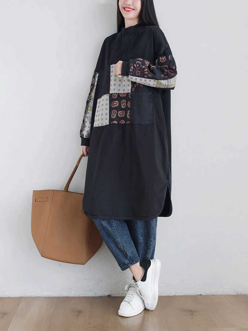 Remember Me Alway Turtleneck Pullover Sweater Midi Dress - Image 7