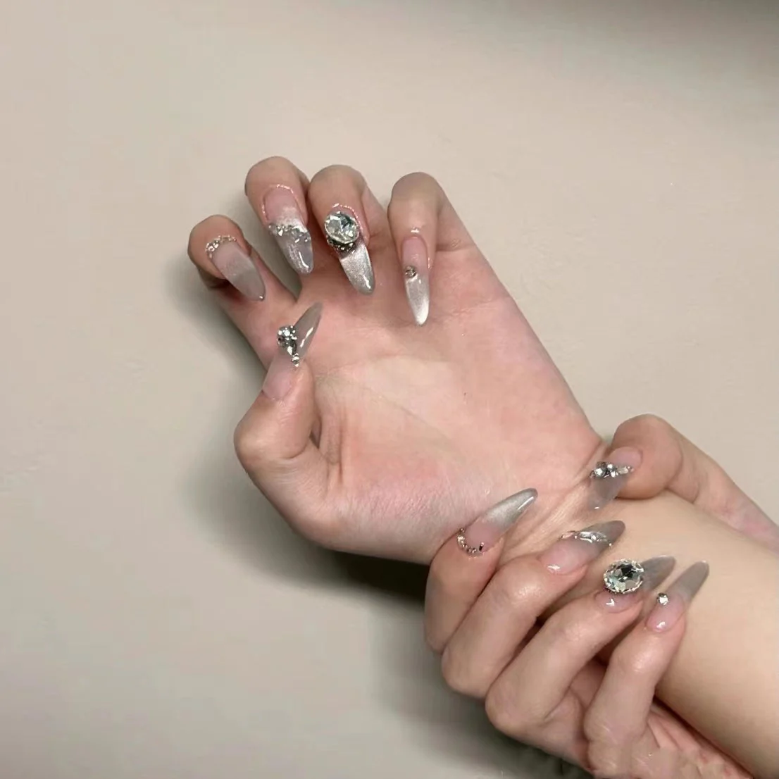 Removable Hand-worn Manicure Crystal Cat's Eye - Image 8