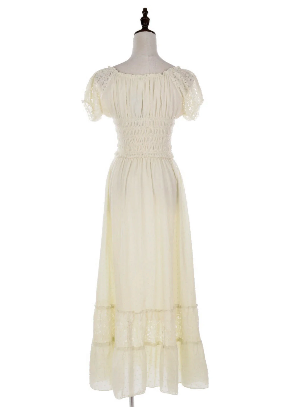 Renaissance Boho Lace Maxi Dress - Image 15