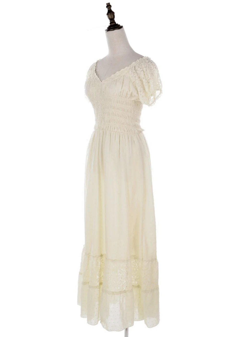 Renaissance Boho Lace Maxi Dress - Image 16