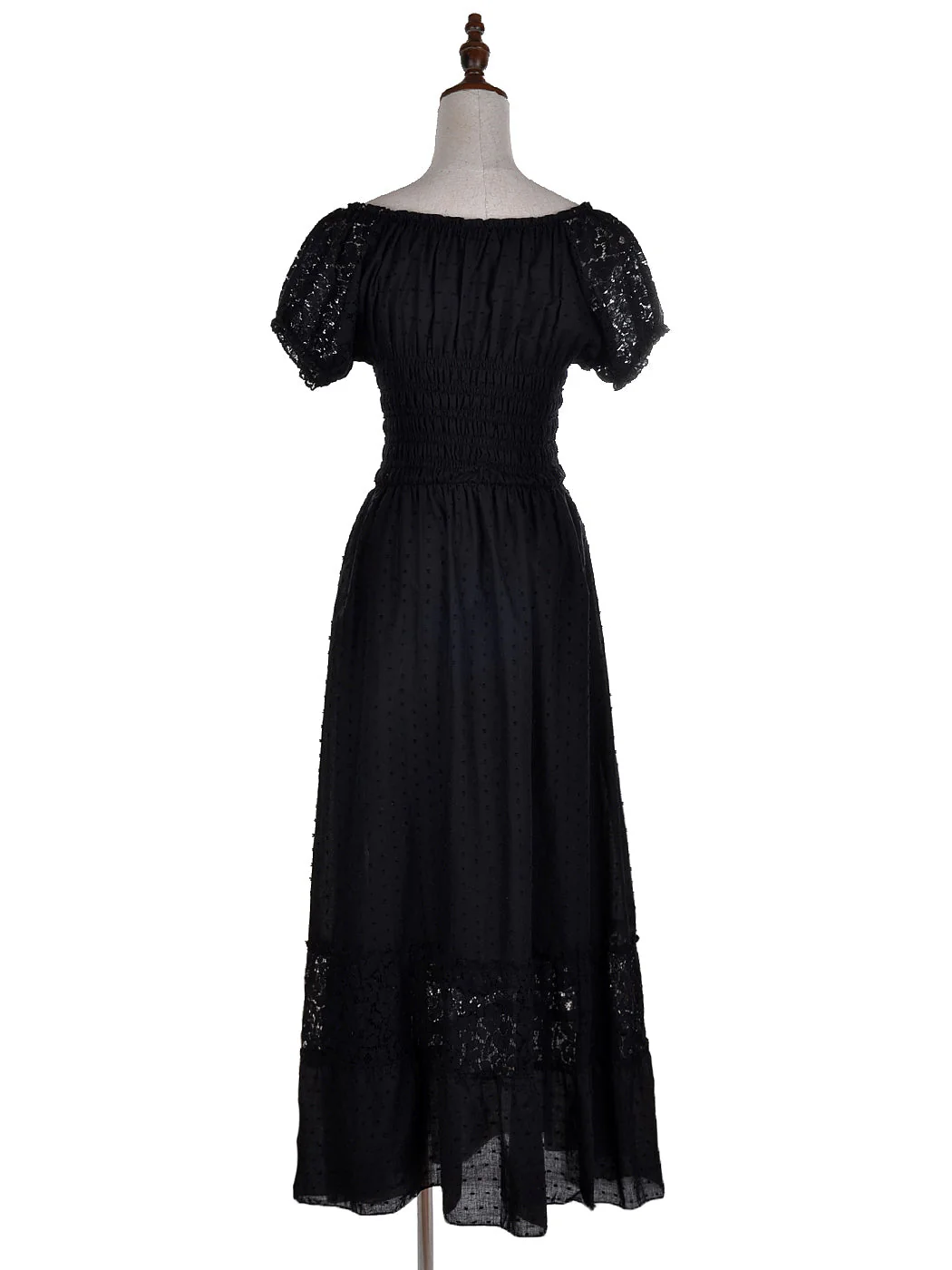 Renaissance Boho Lace Maxi Dress - Image 21