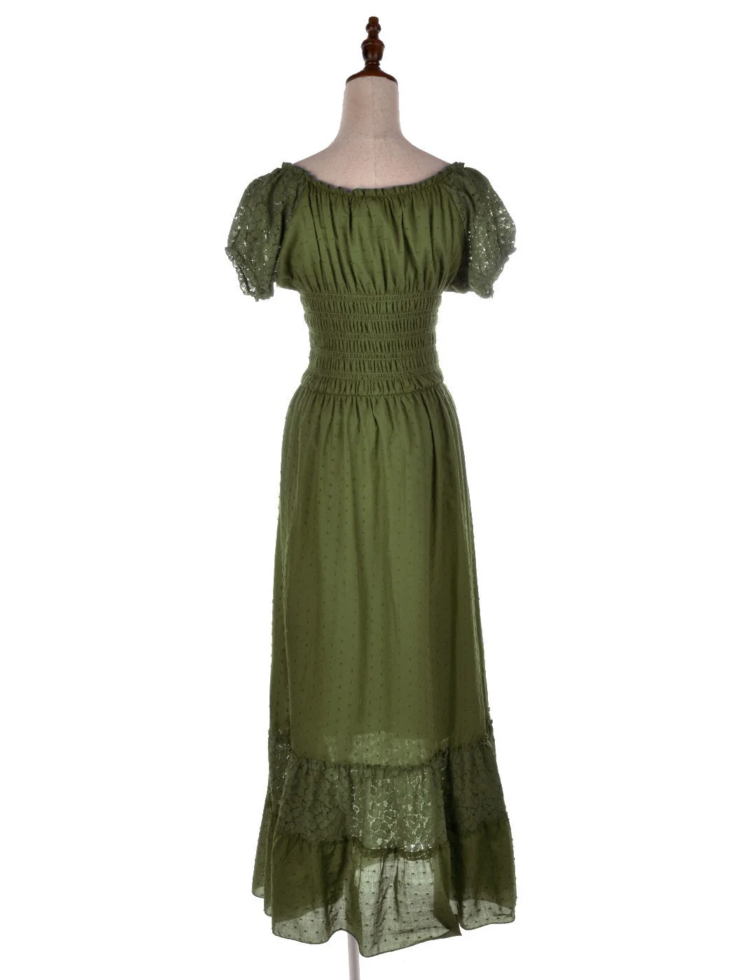 Renaissance Boho Lace Maxi Dress - Image 55
