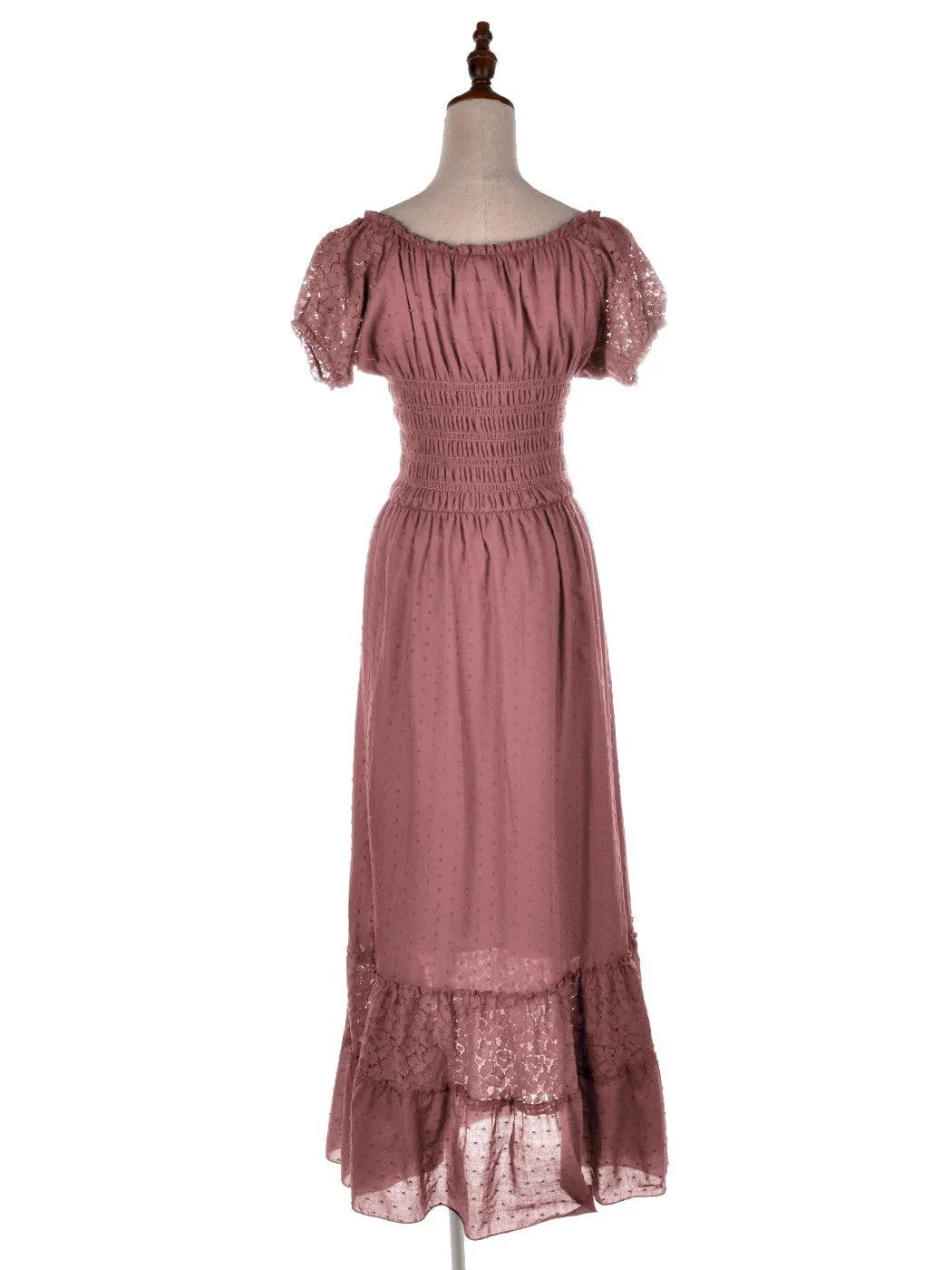 Renaissance Boho Lace Maxi Dress - Image 61