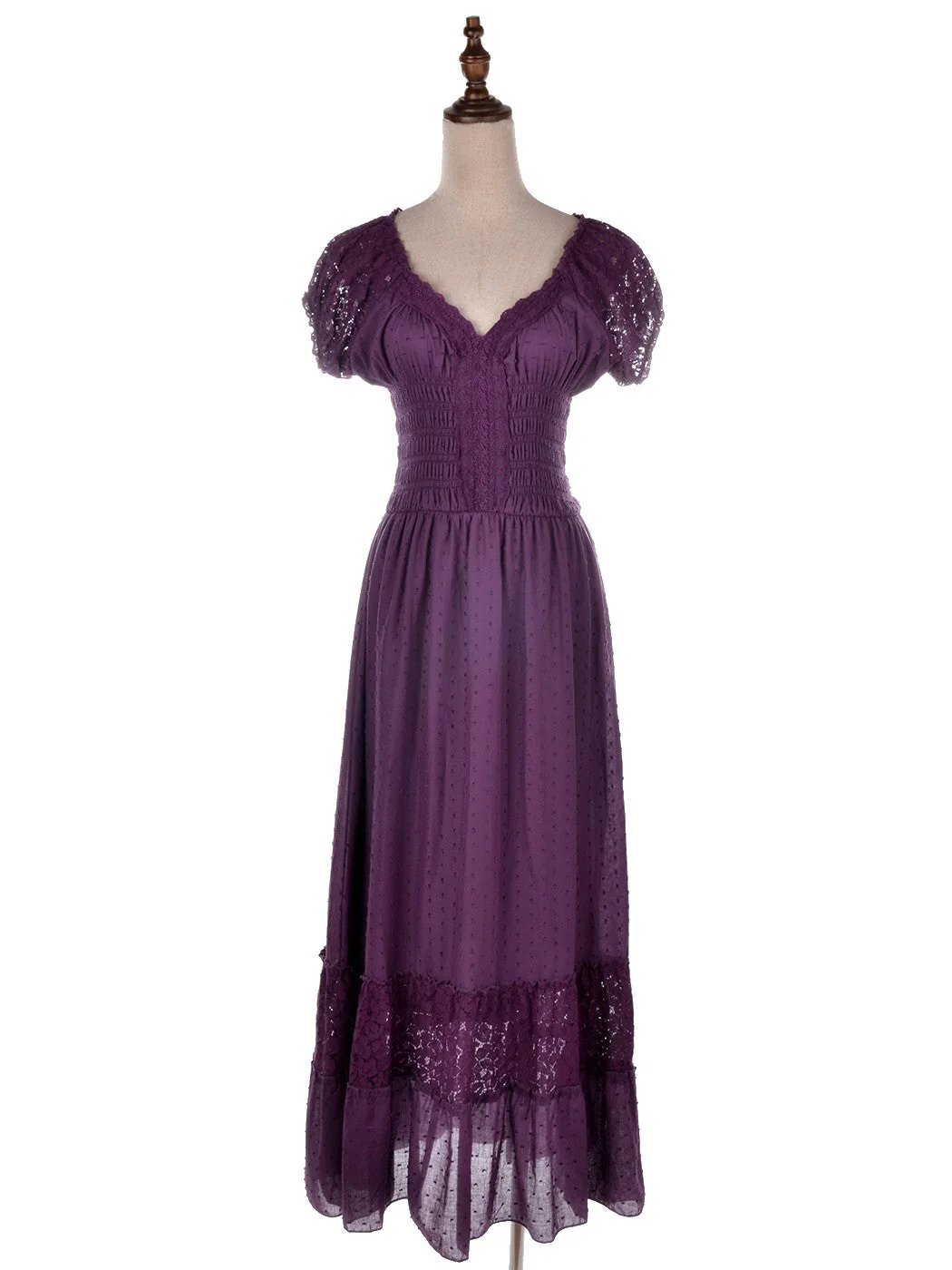 Renaissance Boho Lace Maxi Dress - Image 66