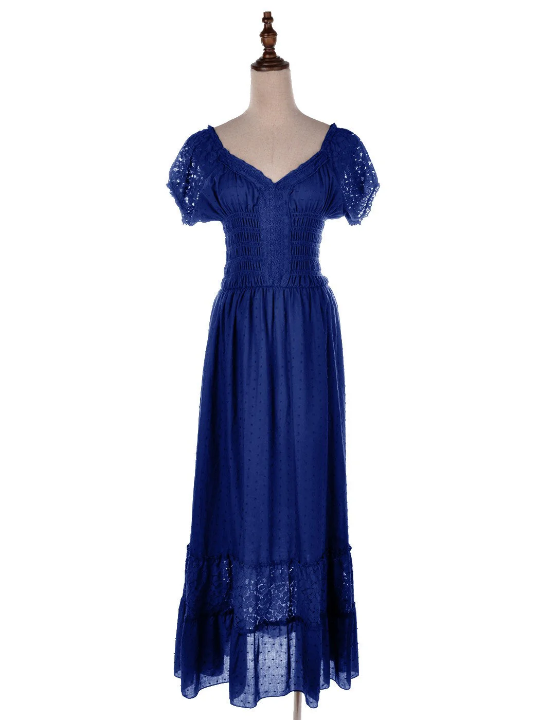 Renaissance Boho Lace Maxi Dress - Image 72